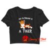 My Patronus Is A Tiger Crop Top Shirt