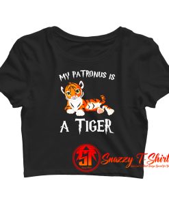 My Patronus Is A Tiger Crop Top Shirt