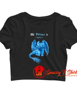 My Patronus is a Night Fury Toothless Crop Top Shirt