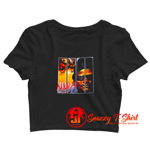 N.W.A. 100 Miles And Runnin Crop Top Shirt