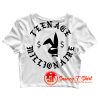 NAGE MILLIONAIRE Crop Top Shirt
