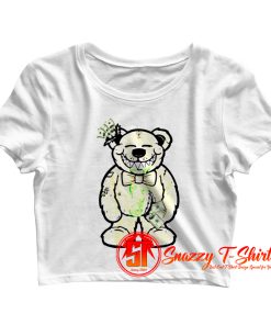 NEW Tattered Teddy Unisex Crop Top Shirt