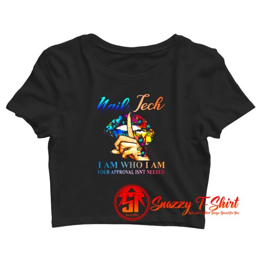 Nail Tech Crop Top Shirt