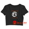 Namaste Halloween Witch Six Feet Away Crop Top Shirt
