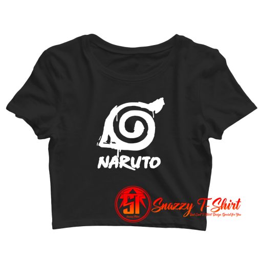 Naruto Symbol Crop Top Shirt