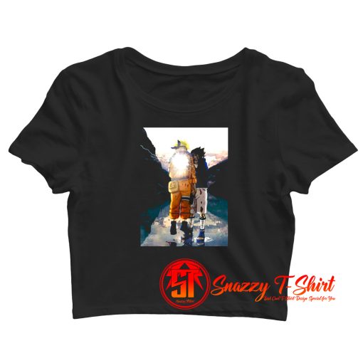 Naruto fanart Crop Top Shirt
