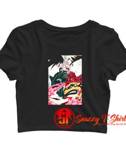 Naruto vs Sasuke Crop Top Shirt