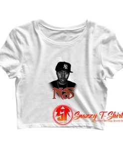 Nas Rapper Hip Hop Style Crop Top Shirt