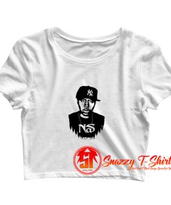 Nas Rapper Hip Hop Styles Crop Top Shirt