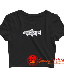National Park Fish Crop Top Shirt
