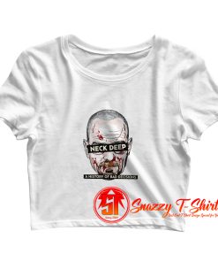 Neck Deep Walter White Crop Top Shirt
