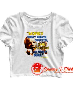 Nelson Mandela Crop Top Shirt