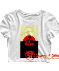 Neon Genesis Evangelion Shinj Asuka Eva Unit 01 Anime Mecha 90s Japan Japanese 80s Otaku Crop Top Shirt