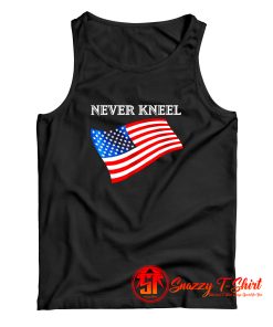 Never Kneel American Flag Tank Top
