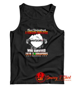 Never Underestimate A Verizon Employee Tank Top