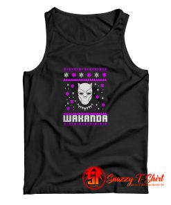 New Black Panther Wakanda Christmas Tank Top