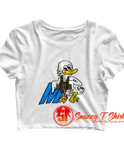 New Palace Moschino Knitted Crop Top Shirt