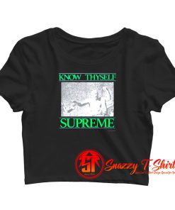 New Supreme Know Thyself Crop Top Shirt