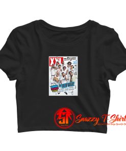 New Wave Rapper Graphic Crop Top Shirt