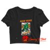 New Year In Danger Classic Crop Top Shirt
