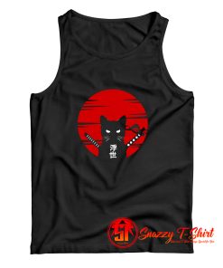 Ninja Cat Japanese Tank Top