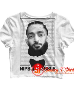 Nipsey Husle Gentleman Crop Top Shirt