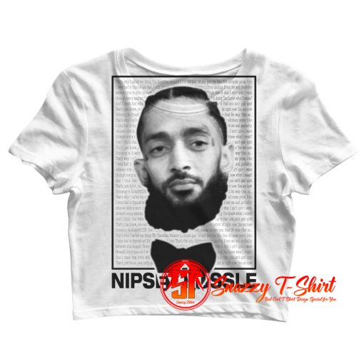 Nipsey Husle Gentleman Crop Top Shirt