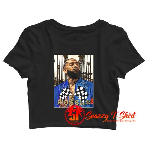 Nipsey Hussle Hip Hop Urban 90s Style Crop Top Shirt