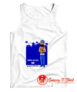 Nipsey Hussle Rapper Caricature Tank Top