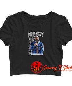 Nipsey Hussle Singing Crop Top Shirt