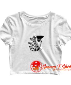 No Matter Where Life Mac Miller Custom Crop Top Shirt