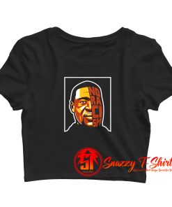 No Racism Graphic Crop Top Shirt