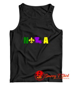 Nola Mardi Gras New Orleans Tank Top