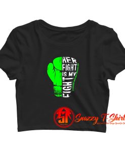 Non Hodgkin Lymphoma Crop Top Shirt