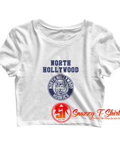 North Hollywood huskies Crop Top Shirt