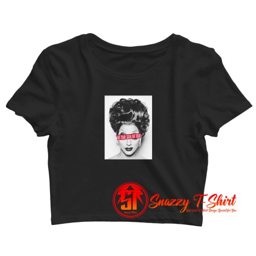 Not Today Satan 2 Crop Top Shirt