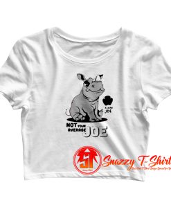 Not Your Average Joe Crop Top Shirt