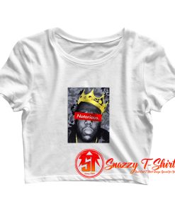 Notorious Big Biggie Crop Top Shirt