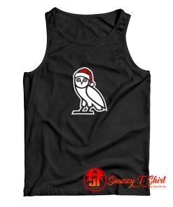 OVO Holiday Santa Owl Funny Tank Top