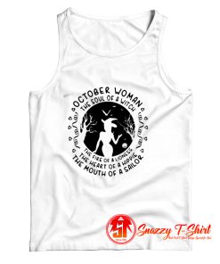 October Woman The Soul Of A Witch Tank Top