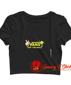 Off The Wall Spongebob Squarepants Collab Crop Top Shirt