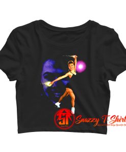 Oksana Baiul Skater Olympic Champion Crop Top Shirt