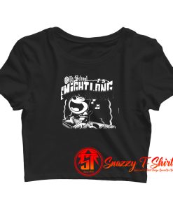 Old School All Night Crop Top Shirt