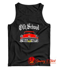 Old School Red Car Tank Top