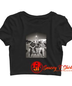 Old School Snoop Dogg and Dr Dre Crop Top Shirt