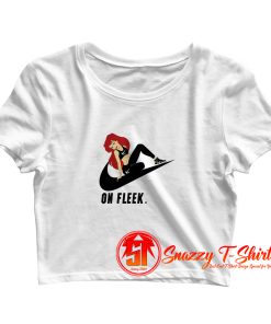 On Fleek Mermaid Crop Top Shirt