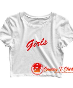 On Girls Red Crop Top Shirt