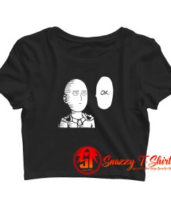 One Punch Man OK Crop Top Shirt