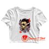 Oni Slasher Mask Crop Top Shirt