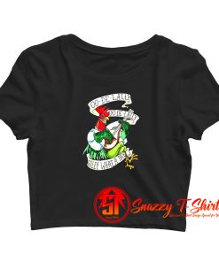 Oo De Lally Golly What A Day Crop Top Shirt